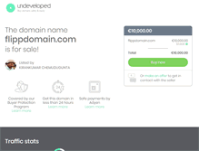 Tablet Screenshot of flippdomain.com
